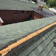 Investigating A Long Bump On A Church Roof In New Whiteland In